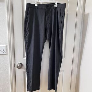 Vuori Aim Chino Pants Charcoal Stretch Men's Size 33